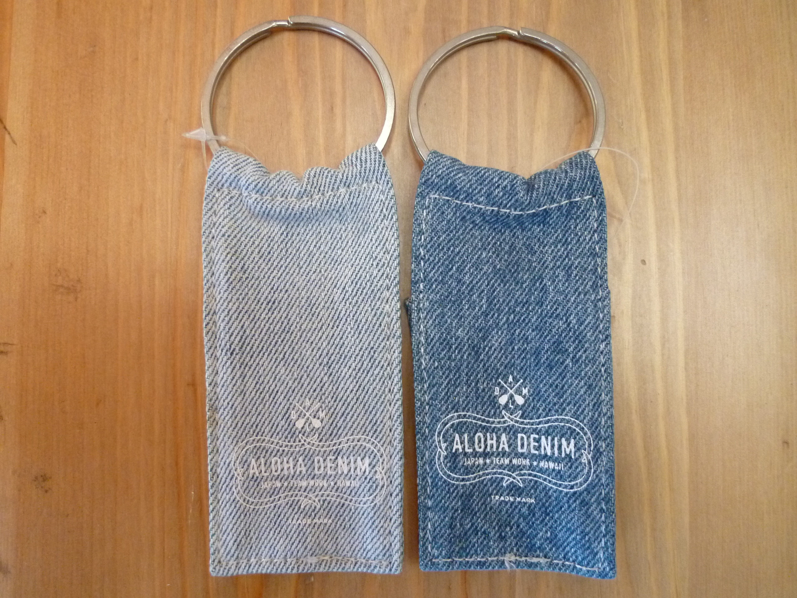ALOHA  DENIM キーリング