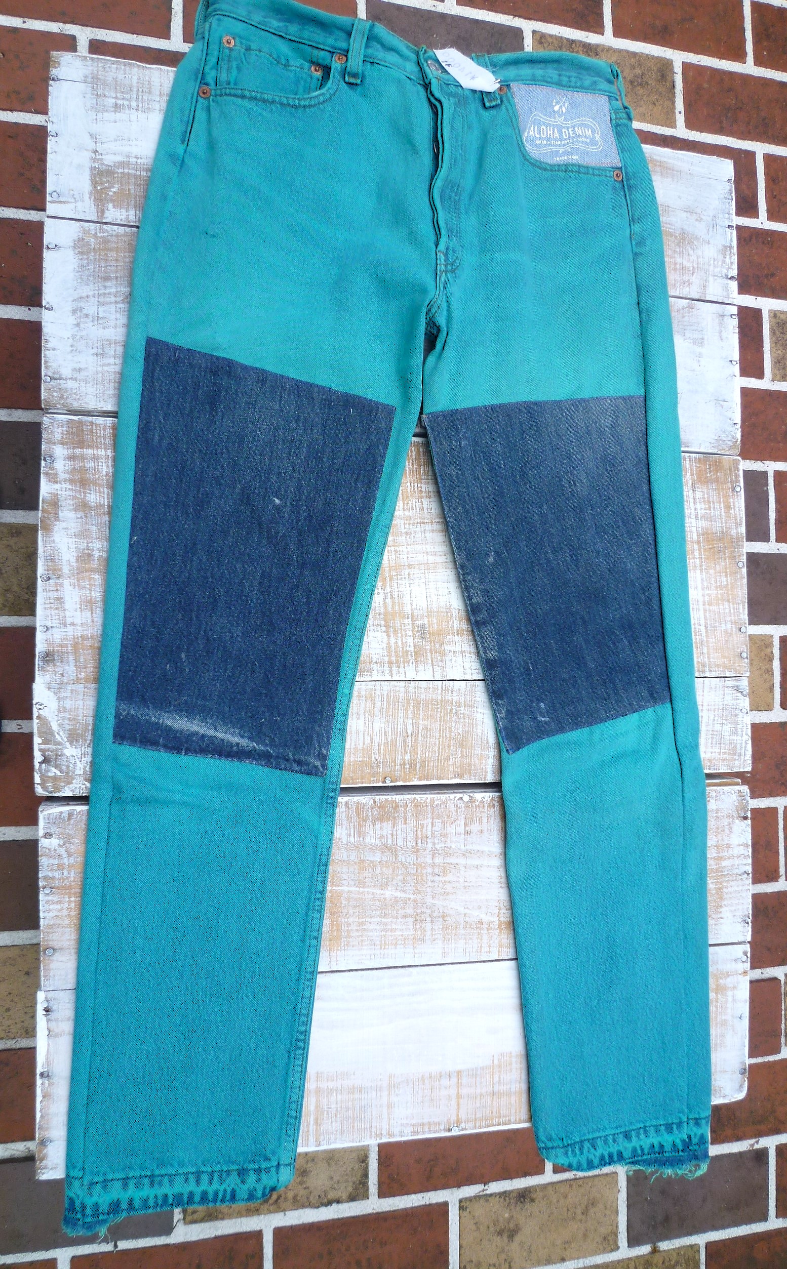 リメイクデニム　 Levi's 501 by ALOHA DENIM  31インチ　D010
