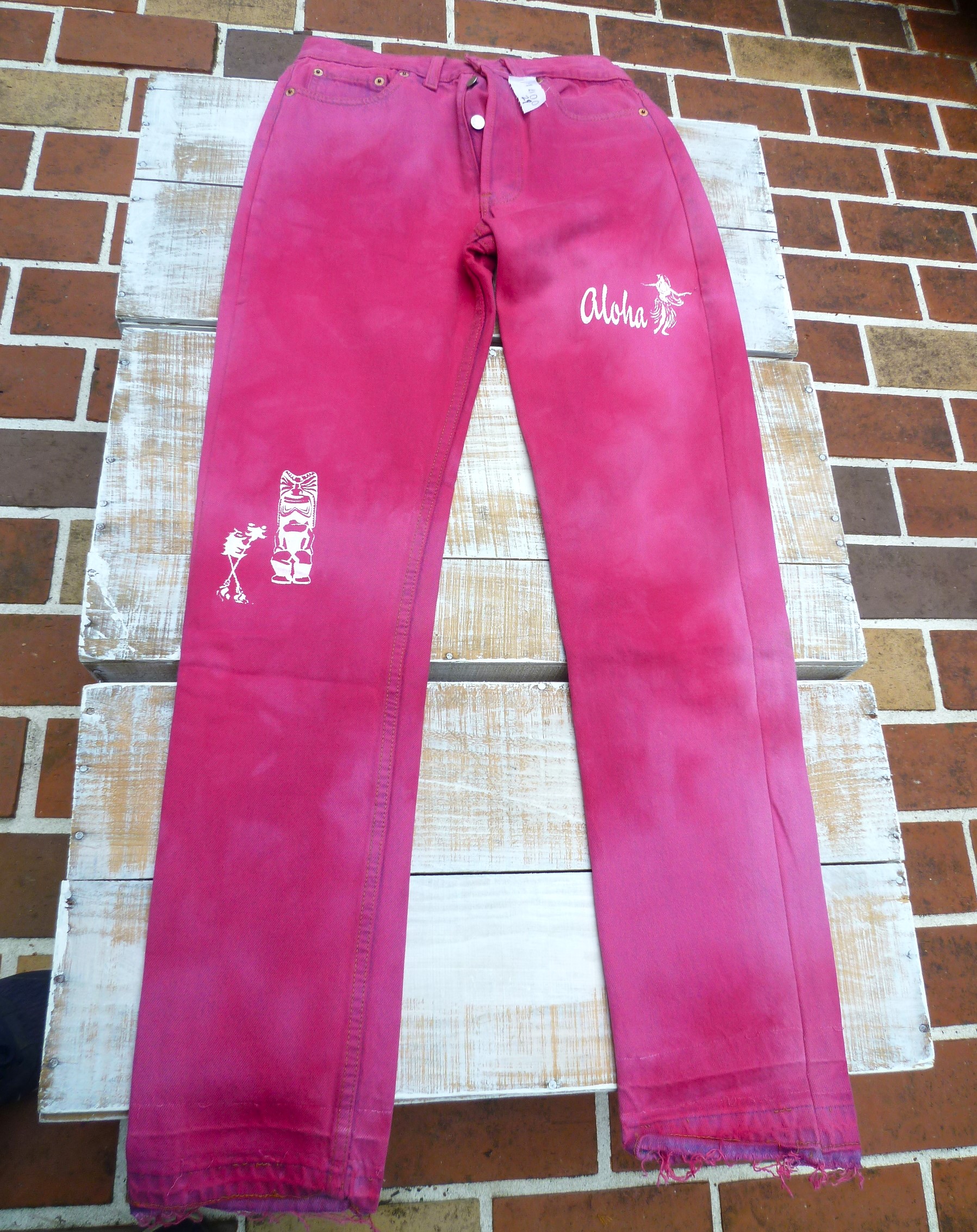 リメイクデニム　 Levi's 501 by ALOHA DENIM  29インチ　D008